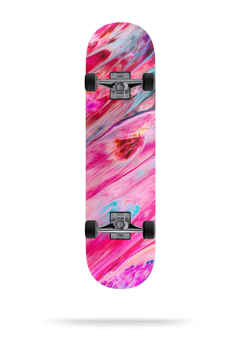 Liquid Abstract Paint V67 - Full Body Skin Decal Wrap Kit for Skateboard Decks