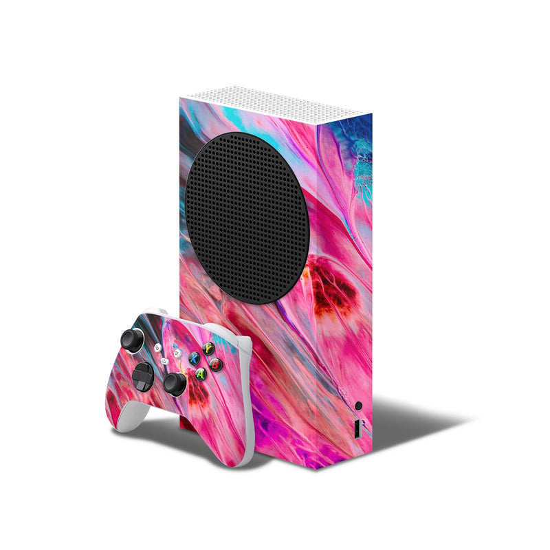 Liquid Abstract Paint V67 - Full Body Skin Decal Wrap Kit for Xbox Consoles & Controllers