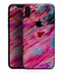 Liquid Abstract Paint V67 - iPhone XS MAX, XS/X, 8/8+, 7/7+, 5/5S/SE Skin-Kit (All iPhones Available)