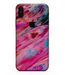Liquid Abstract Paint V67 - iPhone XS MAX, XS/X, 8/8+, 7/7+, 5/5S/SE Skin-Kit (All iPhones Available)