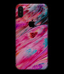 Liquid Abstract Paint V67 - iPhone XS MAX, XS/X, 8/8+, 7/7+, 5/5S/SE Skin-Kit (All iPhones Available)