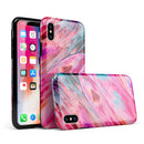 Liquid Abstract Paint V67 - iPhone X Swappable Hybrid Case