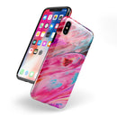 Liquid Abstract Paint V67 - iPhone X Swappable Hybrid Case