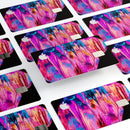 Liquid Abstract Paint V68 - Premium Protective Decal Skin-Kit for the Apple Credit Card