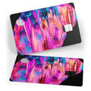 Liquid Abstract Paint V68 - Premium Protective Decal Skin-Kit for the Apple Credit Card
