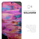 Liquid Abstract Paint V68 - Skin-Kit for the Samsung Galaxy S-Series S20, S20 Plus, S20 Ultra , S10 & others (All Galaxy Devices Available)