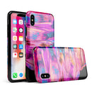 Liquid Abstract Paint V68 - iPhone X Swappable Hybrid Case