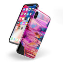 Liquid Abstract Paint V68 - iPhone X Swappable Hybrid Case