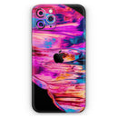 Liquid Abstract Paint V68 - Protective Skin Wrap & Decal – Compatible with iPhone SE to iPhone 17 Pro Max (All Models)