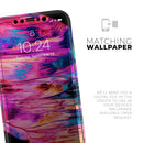 Liquid Abstract Paint V68 - Protective Skin Wrap & Decal – Compatible with iPhone SE to iPhone 17 Pro Max (All Models)