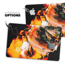 Liquid Abstract Paint V69 - Premium Protective Decal Skin-Kit for the Apple Credit Card