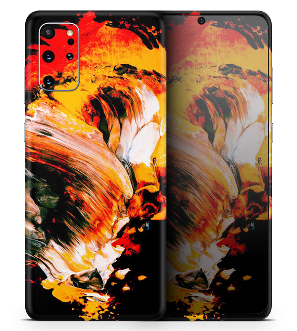 Liquid Abstract Paint V69 - Skin-Kit for the Samsung Galaxy S-Series S20, S20 Plus, S20 Ultra , S10 & others (All Galaxy Devices Available)