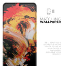 Liquid Abstract Paint V69 - Skin-Kit for the Samsung Galaxy S-Series S20, S20 Plus, S20 Ultra , S10 & others (All Galaxy Devices Available)