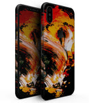Liquid Abstract Paint V69 - iPhone XS MAX, XS/X, 8/8+, 7/7+, 5/5S/SE Skin-Kit (All iPhones Available)