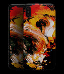 Liquid Abstract Paint V69 - iPhone XS MAX, XS/X, 8/8+, 7/7+, 5/5S/SE Skin-Kit (All iPhones Available)