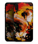 Liquid Abstract Paint V69 - iPhone XS MAX, XS/X, 8/8+, 7/7+, 5/5S/SE Skin-Kit (All iPhones Available)