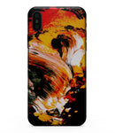 Liquid Abstract Paint V69 - iPhone XS MAX, XS/X, 8/8+, 7/7+, 5/5S/SE Skin-Kit (All iPhones Available)