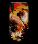Liquid Abstract Paint V69 - iPhone XS MAX, XS/X, 8/8+, 7/7+, 5/5S/SE Skin-Kit (All iPhones Available)