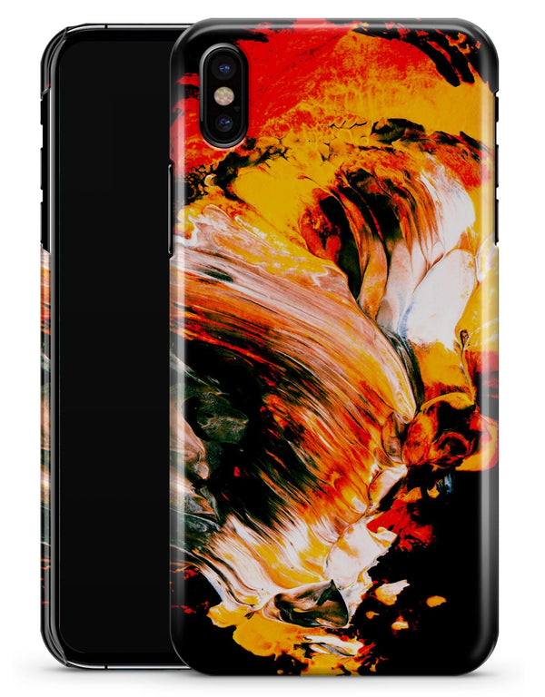 Liquid Abstract Paint V69 - iPhone X Clipit Case