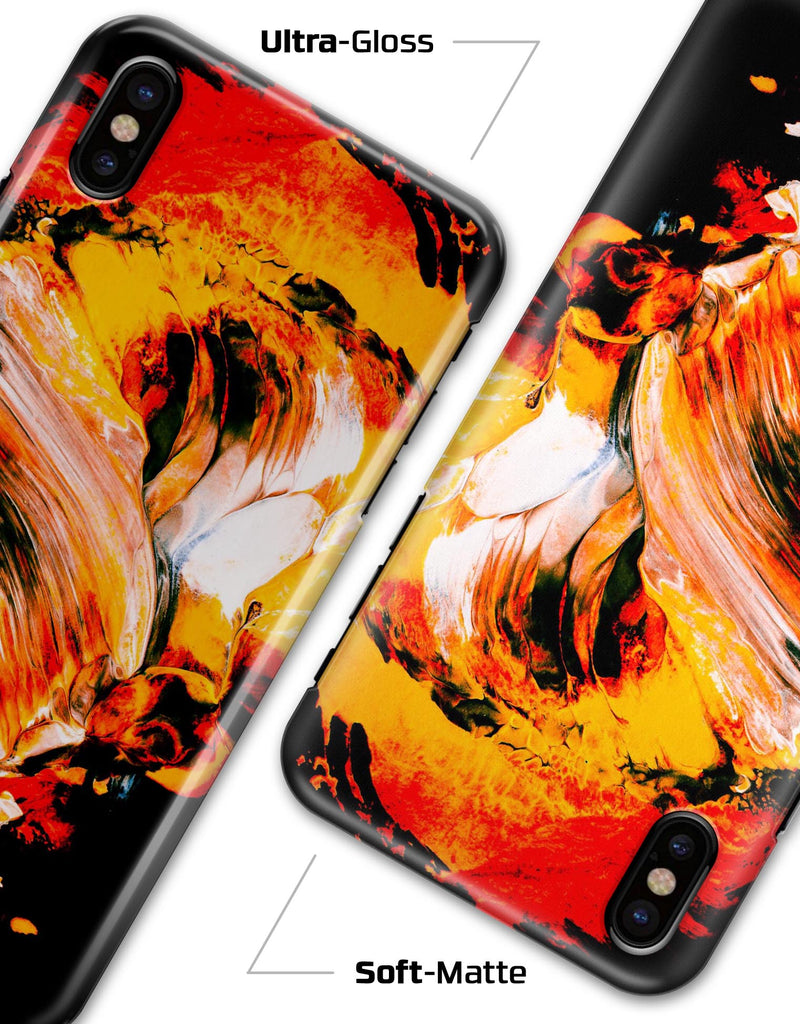 Liquid Abstract Paint V69 - iPhone X Clipit Case