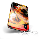 Liquid Abstract Paint V69 - iPhone X Swappable Hybrid Case