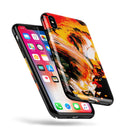 Liquid Abstract Paint V69 - iPhone X Swappable Hybrid Case