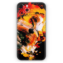 Liquid Abstract Paint V69 - Protective Skin Wrap & Decal – Compatible with iPhone SE to iPhone 17 Pro Max (All Models)