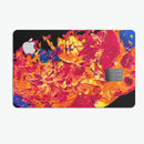 Liquid Abstract Paint V6 - Premium Protective Decal Skin-Kit for the Apple Credit Card