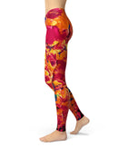 Liquid Abstract Paint V6 - All Over Print Womens Leggings / Yoga or Workout Pants