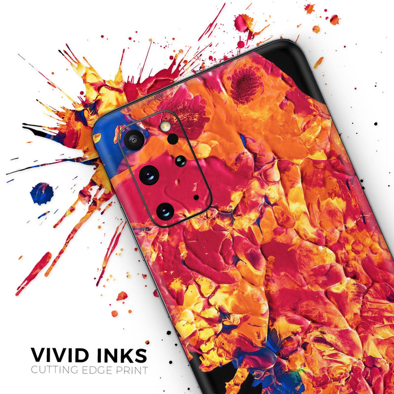 Liquid Abstract Paint V6 - Skin-Kit for the Samsung Galaxy S-Series S20, S20 Plus, S20 Ultra , S10 & others (All Galaxy Devices Available)