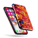 Liquid Abstract Paint V6 - iPhone X Swappable Hybrid Case