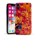 Liquid Abstract Paint V6 - iPhone X Swappable Hybrid Case