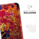 Liquid Abstract Paint V6  - Protective Skin Wrap & Decal – Compatible with iPhone SE to iPhone 17 Pro Max (All Models)
