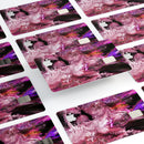 Liquid Abstract Paint V70 - Premium Protective Decal Skin-Kit for the Apple Credit Card