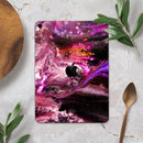 Liquid Abstract Paint V70 - Full Body Skin Decal for the Apple iPad Pro 12.9", 11", 10.5", 9.7", Air or Mini (All Models Available)