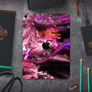 Liquid Abstract Paint V70 - Full Body Skin Decal for the Apple iPad Pro 12.9", 11", 10.5", 9.7", Air or Mini (All Models Available)