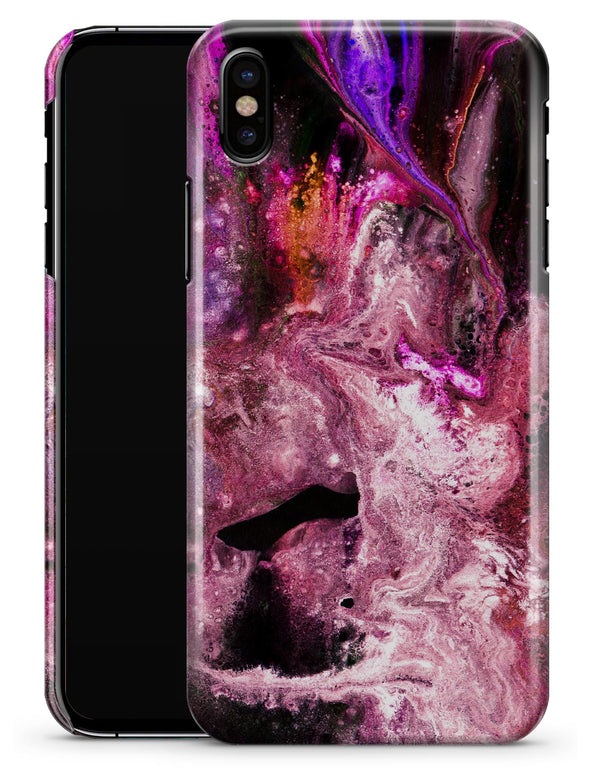 Liquid Abstract Paint V70 - iPhone X Clipit Case