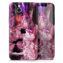 Liquid Abstract Paint V70 - Protective Skin Wrap & Decal – Compatible with iPhone SE to iPhone 17 Pro Max (All Models)