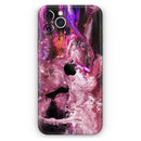 Liquid Abstract Paint V70 - Protective Skin Wrap & Decal – Compatible with iPhone SE to iPhone 17 Pro Max (All Models)