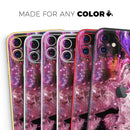 Liquid Abstract Paint V70 - Protective Skin Wrap & Decal – Compatible with iPhone SE to iPhone 17 Pro Max (All Models)
