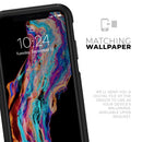 Liquid Abstract Paint V71 - Skin Kit for the iPhone OtterBox Cases