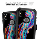 Liquid Abstract Paint V71 - Skin Kit for the iPhone OtterBox Cases