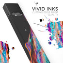 Liquid Abstract Paint V71 - Premium Decal Protective Skin-Wrap Sticker compatible with the Juul Labs vaping device