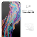 Liquid Abstract Paint V71 - Skin-Kit for the Samsung Galaxy S-Series S20, S20 Plus, S20 Ultra , S10 & others (All Galaxy Devices Available)