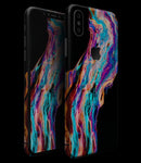 Liquid Abstract Paint V71 - iPhone XS MAX, XS/X, 8/8+, 7/7+, 5/5S/SE Skin-Kit (All iPhones Available)