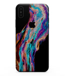 Liquid Abstract Paint V71 - iPhone XS MAX, XS/X, 8/8+, 7/7+, 5/5S/SE Skin-Kit (All iPhones Available)