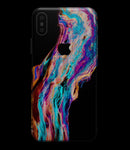 Liquid Abstract Paint V71 - iPhone XS MAX, XS/X, 8/8+, 7/7+, 5/5S/SE Skin-Kit (All iPhones Available)