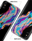 Liquid Abstract Paint V71 - iPhone X Clipit Case