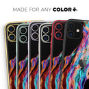 Liquid Abstract Paint V71 - Protective Skin Wrap & Decal – Compatible with iPhone SE to iPhone 17 Pro Max (All Models)