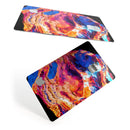 Liquid Abstract Paint V72 - Premium Protective Decal Skin-Kit for the Apple Credit Card